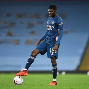 Thomas Partey in Action: Manchester City vs Arsenal, Premier League 2020-21