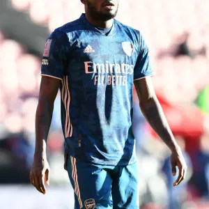 Thomas Partey in FA Cup Action: Arsenal vs Southampton (January 2021) - Empty Stands Thomas Partey in FA Cup Action: Arsenal vs Southampton (January 2021) - Empty Stands