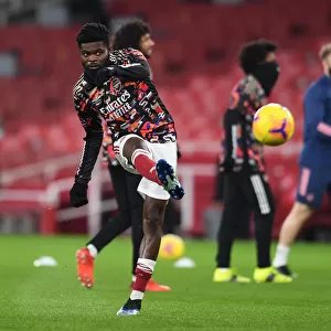Thomas Partey Prepares for Empty Emirates Clash: Arsenal vs Manchester United (2020-21)
