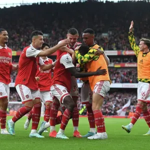 Thomas Partey Strikes Again: Arsenal's Emirates Win Against Nottingham Forest (2022-23) - Partey Scores His Fourth Goal