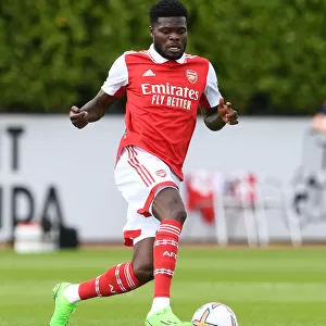 Thomas Partey Trains with Arsenal: Pre-Season Match against Ipswich Town (2022-23)