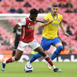 Thomas Partey vs Jakub Moder: Intense Rivalry Unfolds - Arsenal vs Brighton (2020-21) Thomas Partey vs Jakub Moder: Intense Rivalry Unfolds - Arsenal vs Brighton (2020-21)