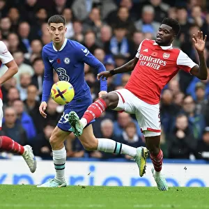 Thomas Partey vs. Kai Havertz: A Midfield Showdown - Chelsea vs. Arsenal, Premier League 2022-23