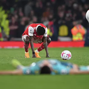 Thomas Partey's Emotional Reaction: Arsenal FC vs Southampton FC, Premier League 2022-23