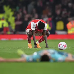 Thomas Partey's Emotional Reaction: Arsenal FC vs Southampton FC, Premier League 2022-23