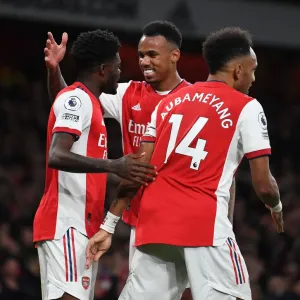 Thomas Partey's First Arsenal Goal: Triumphant Celebration with Magalhães and Aubameyang (Arsenal vs Aston Villa, 2021-22) Thomas Partey's First Arsenal Goal: Triumphant Celebration with Magalhães and Aubameyang (Arsenal vs Aston Villa, 2021-22)