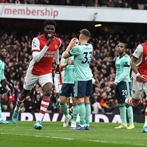 Thomas Partey's Stunner: Arsenal Clinch Victory Over Leicester City in Premier League 2021-22