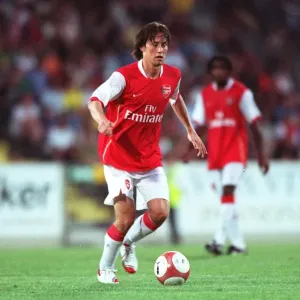 Thomas Rosicky in Action: Arsenal's Victory Over SV Mattersburg in Pre-Season Friendly, 2006