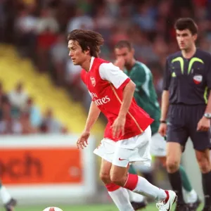 Thomas Rosicky's Brilliant Performance: Arsenal's 2-1 Pre-Season Victory over SV Mattersburg, 2006