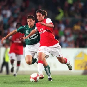 Thomas Rosicky's Brilliant Performance: Arsenal's 2-1 Victory Over SV Mattersburg (2006)