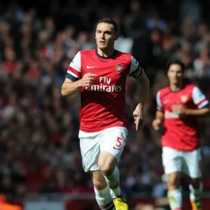 Thomas Vermaelen: In Action for Arsenal Against Chelsea, Premier League 2012-13 Thomas Vermaelen: In Action for Arsenal Against Chelsea, Premier League 2012-13