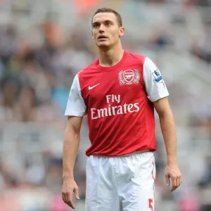 Thomas Vermaelen: In Action for Arsenal Against Newcastle United, Premier League 2011-12 Thomas Vermaelen: In Action for Arsenal Against Newcastle United, Premier League 2011-12