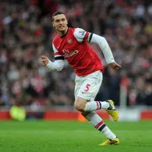Thomas Vermaelen in Action: Arsenal vs. Tottenham Hotspur, Premier League 2012-13 Thomas Vermaelen in Action: Arsenal vs. Tottenham Hotspur, Premier League 2012-13
