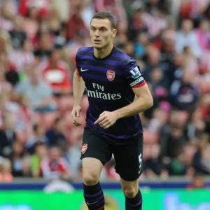 Thomas Vermaelen in Action: Arsenal vs Stoke City, Premier League 2012-13 Thomas Vermaelen in Action: Arsenal vs Stoke City, Premier League 2012-13