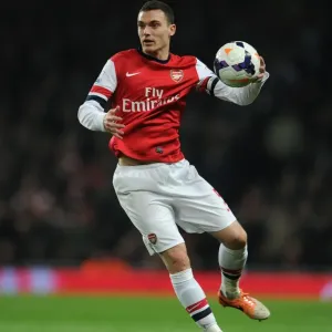Thomas Vermaelen in Action: Arsenal vs Swansea City, Premier League 2013-14