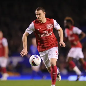 Thomas Vermaelen in Action: Everton vs Arsenal, Premier League 2011-2012 Thomas Vermaelen in Action: Everton vs Arsenal, Premier League 2011-2012
