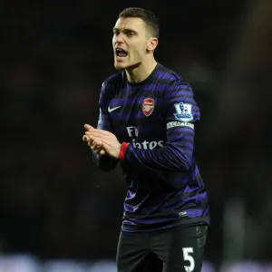 Thomas Vermaelen in Action: Southampton vs. Arsenal, Premier League 2012-13 Thomas Vermaelen in Action: Southampton vs. Arsenal, Premier League 2012-13