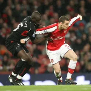 Thomas Vermaelen (Arsenal) Abdoulaye Faye (Stoke City). Arsenal 2: 0 Stoke City