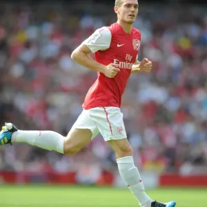 Thomas Vermaelen of Arsenal in Action against New York Red Bulls at Emirates Cup, 2011