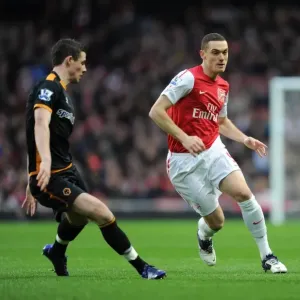 Thomas Vermaelen (Arsenal) Anthony Forde (Wolves). Arsenal 1: 1 Wolverhampton Wanderers