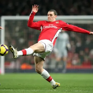 Thomas Vermaelen (Arsenal). Arsenal 1: 0 Liverpool. Barclays Premier League
