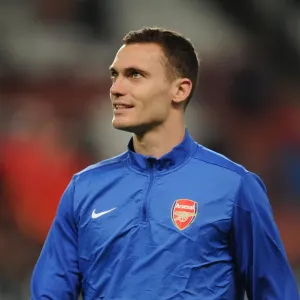Thomas Vermaelen (Arsenal). Arsenal 1: 2 Borussia Dortmund. UEFA Champions League
