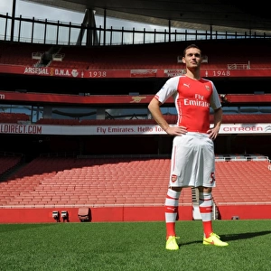 Thomas Vermaelen (Arsenal). Arsenal 1st Team Photocall. Emirates Stadium, 7 / 8 / 14