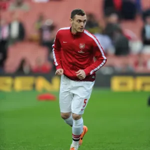 Thomas Vermaelen (Arsenal). Arsenal 2: 0 Newcastle United. Barclays Premier League Thomas Vermaelen (Arsenal). Arsenal 2: 0 Newcastle United. Barclays Premier League