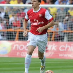 Thomas Vermaelen (Arsenal). Barnet 0: 4 Arsenal, Pre season friendly, Underhill Stadium Thomas Vermaelen (Arsenal). Barnet 0: 4 Arsenal, Pre season friendly, Underhill Stadium