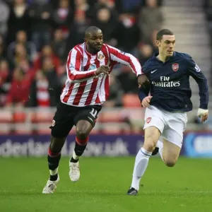 Thomas Vermaelen (Arsenal) Darren Bent (Sunderland). Sunderland 1: 0 Arsenal