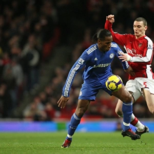 Thomas Vermaelen (Arsenal) Didier Drogba (Chelsea). Arsenal 0: 3 Chelsea