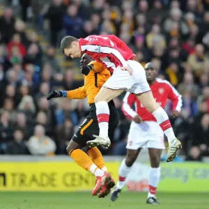 Thomas Vermaelen (Arsenal) Kamil Zayatte (Hull). Hull City 1: 2 Arsenal Thomas Vermaelen (Arsenal) Kamil Zayatte (Hull). Hull City 1: 2 Arsenal