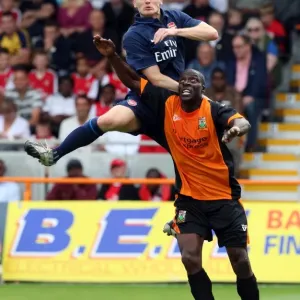 Thomas Vermaelen (Arsenal) Paul Furlong (Barnet)