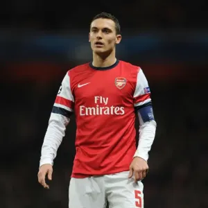 Thomas Vermaelen: Arsenal's Defensive Powerhouse in UEFA Champions League Clash Against Montpellier (2012-13)