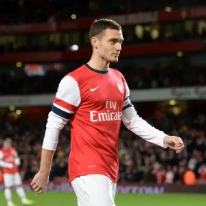 Thomas Vermaelen: Arsenal's Focus Before Arsenal v Chelsea - Capital One Cup 2013-14 Thomas Vermaelen: Arsenal's Focus Before Arsenal v Chelsea - Capital One Cup 2013-14