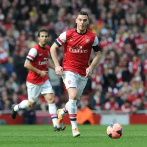 Thomas Vermaelen Focuses in FA Cup Quarter-Final: Arsenal vs Everton Thomas Vermaelen Focuses in FA Cup Quarter-Final: Arsenal vs Everton