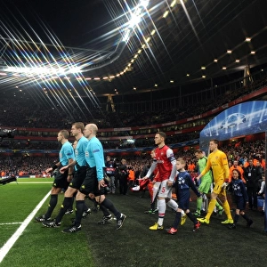 Thomas Vermaelen Leads Arsenal Out Against Bayern Munchen in Champions League Showdown