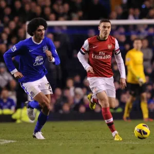 Thomas Vermaelen vs Marouane Fellaini: Battle at Goodison Park, Everton vs Arsenal, Premier League 2012-13