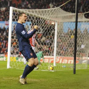 Thomas Vermaelen's Strike: Arsenal's Glorious Goal at Stoke City (BPL, 27/2/2010)