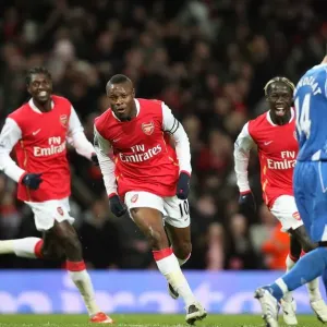 Thrilling Gallas Goal: Arsenal Takes 2-0 Lead Over Wigan Athletic in Premier League Thrilling Gallas Goal: Arsenal Takes 2-0 Lead Over Wigan Athletic in Premier League
