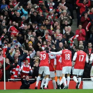 Thrilling Nasri Strike: Arsenal vs. Tottenham Hotspur (2010-11) - 1st Goal in Epic Comeback