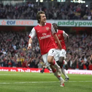 Thrilling Rosicky Strike: Arsenal's Opening Goal in 3:1 Triumph over Manchester City, FA Premiership (2007) Thrilling Rosicky Strike: Arsenal's Opening Goal in 3:1 Triumph over Manchester City, FA Premiership (2007)