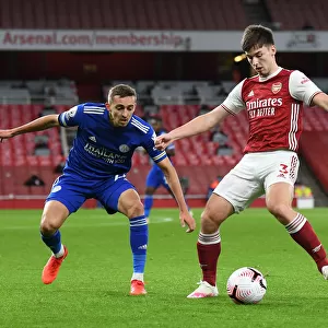Tierney vs Castagne: A Football Rivalry at the Empty Emirates - Arsenal vs Leicester City (2020-21)