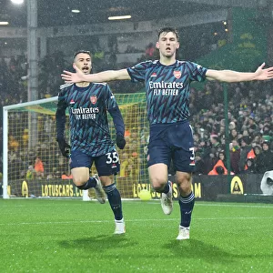Tierney's Double: Arsenal Overpower Norwich in Premier League