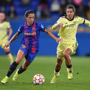 Tobin Heath vs. Aitana Bonmati: Battle in the UEFA Women's Champions League - Barcelona v Arsenal