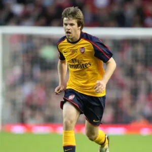 Print of Tom Cruise (Arsenal) in action during the 2009 FA Youth Cup Final Print of Tom Cruise (Arsenal) in action during the 2009 FA Youth Cup Final