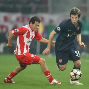 Tom Cruise (Arsenal) Luciano Galletti (Olympiacos). Olympiacos 1: 0 Arsenal