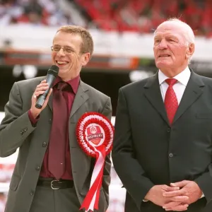 Tom Watt and Henry Cooper during the Final Salute Ceremony Tom Watt and Henry Cooper during the Final Salute Ceremony