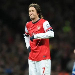 Tomas Rosicky in Action: Arsenal vs. Hull City (2013-14)