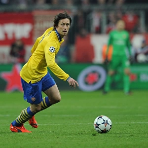 Tomas Rosicky in Action: Arsenal vs. FC Bayern Munich, UEFA Champions League 2013-14